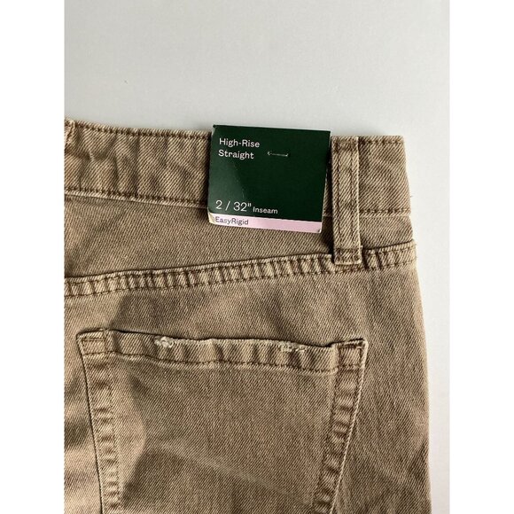Wild Fable High-Rise Straight Jeans Women's Size 2, 32" Inseam, EasyRigid - Picture 6 of 8